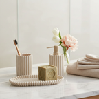 The Artisan Sandstone Scalloped Suite (Set Of 2)