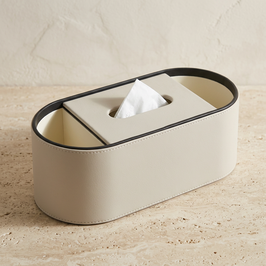 Minimalist leather detail product image